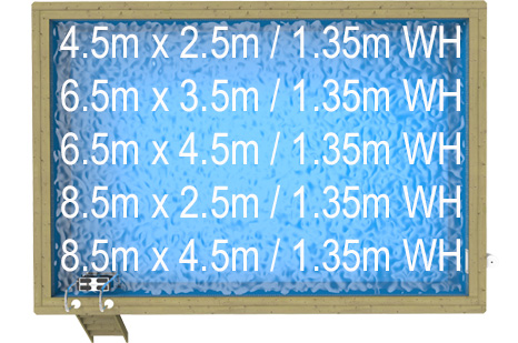 Nazca Pool shape and dimensions